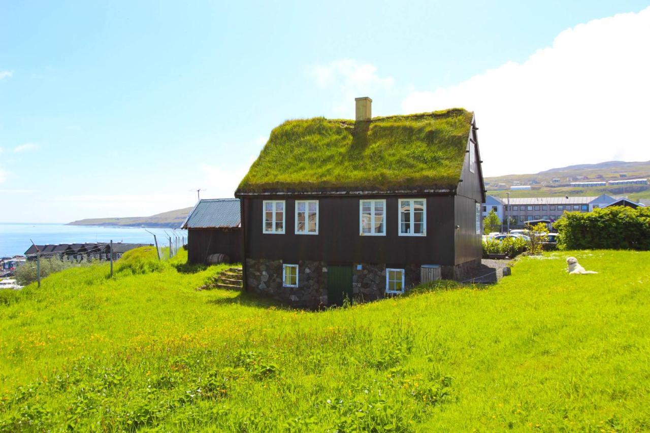 Traditional Faroese House In Torshavns City Center Exterior foto