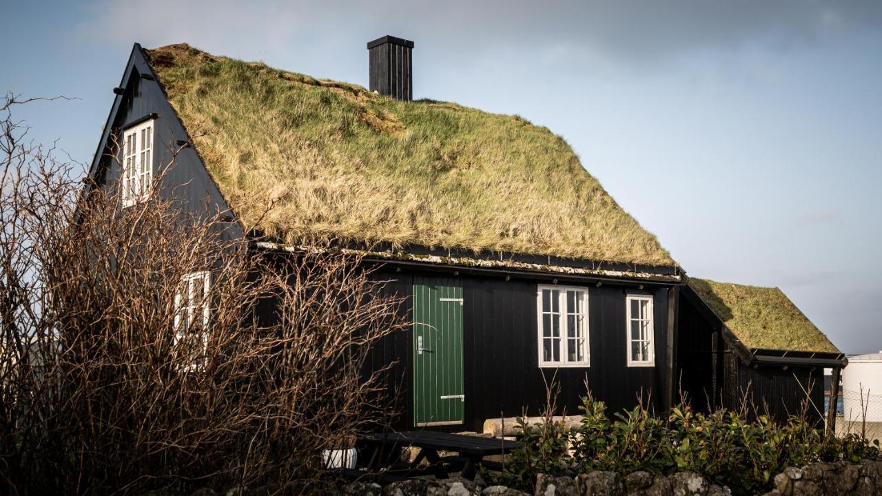 Traditional Faroese House In Torshavns City Center Exterior foto