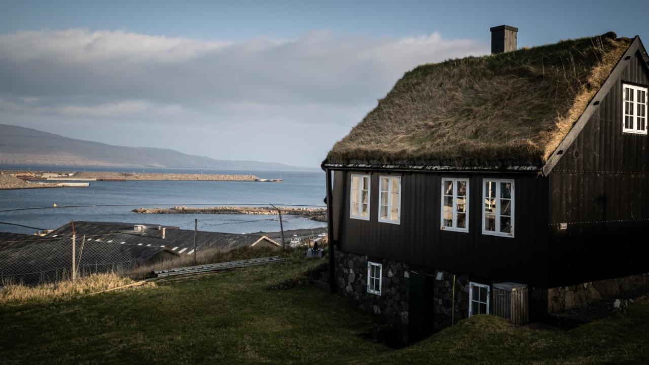 Traditional Faroese House In Torshavns City Center Exterior foto